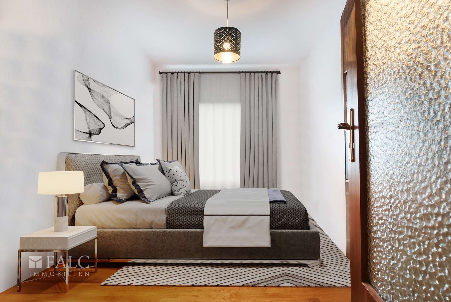 Schlafzimmer virt.